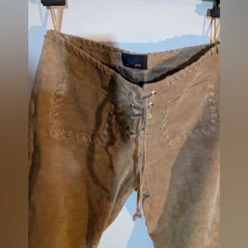 Jou Jou Tan Boot Cut Corduroy Pants